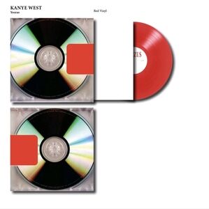Kanye "yeezus" red vinyl LP